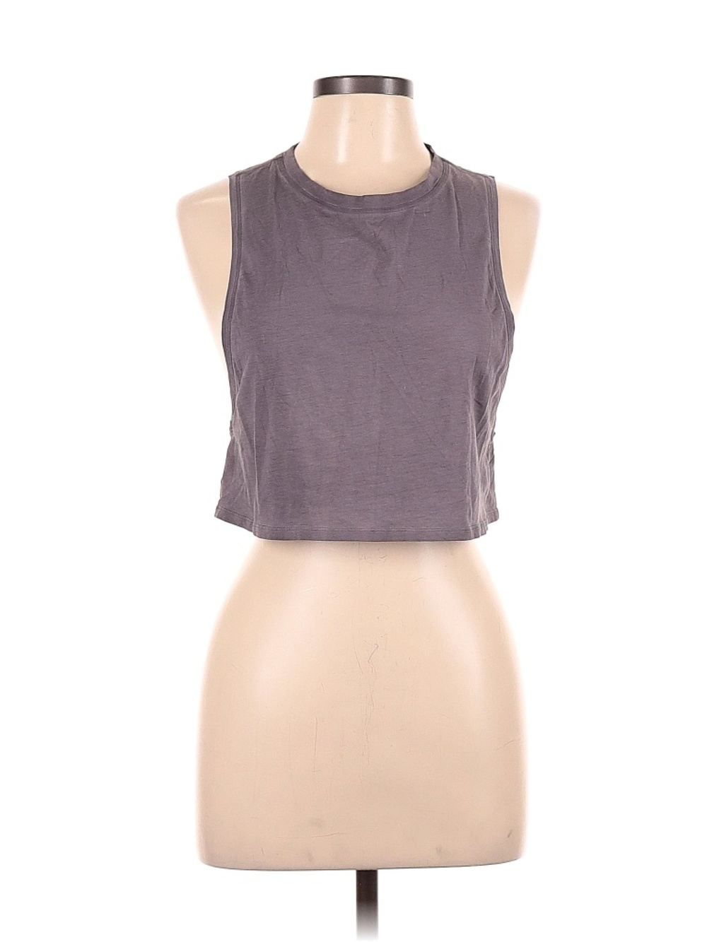 Lululemon Taupe Gray Crop Top